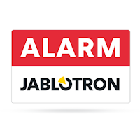 Alarmsticker Jablotron 38 x 23 mm