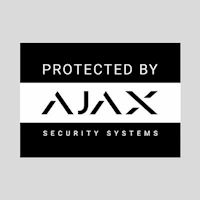 AJAX STICKER 1, Sticker 6x4 CM English (Protected by)