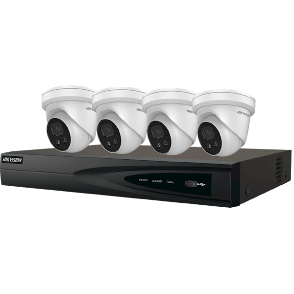 Gold Label 2 0 Kit 4 Camera S Met 4 Kanaals Nvr Camera Systemen Pg Security Systems